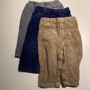 Nautica Kids and Hartstrings Super Bundle of Baby Corduroys 12 to 18 Months